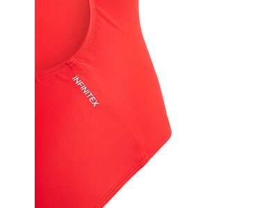 adidas Kinder Solid Fitness Badeanzug Rot