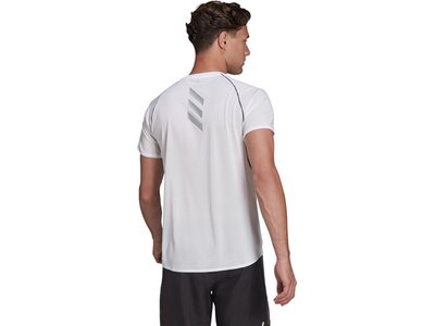 adidas Herren Runner T-Shirt Weiß