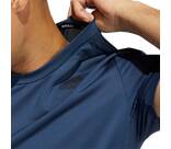 Vorschau: ADIDAS Herren Trainingsshirt "Primeblue Aeroready" Slim Fit Kurzarm