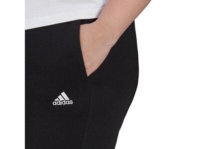 adidas Damen Essentials French Terry Logo Hose – Große Größen Schwarz