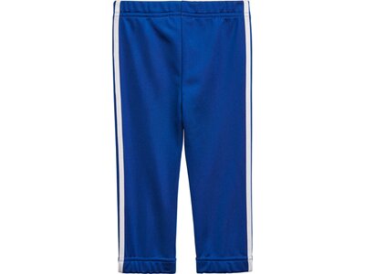 adidas Kinder 3-Streifen Tricot Trainingsanzug Blau