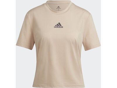 adidas Damen T-Shirt AEROREADY You for You Sport Rot