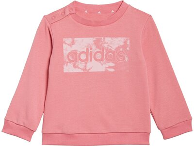 adidas KinderEssentials Sweatshirt Set Pink