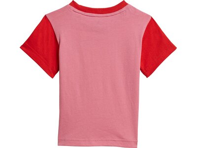 adidas Kinder Essentials Set aus T-Shirt und Shorts Rot