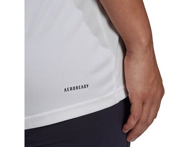 adidas Damen AEROREADY Designed 2 Move T-Shirt – Große Größen Pink