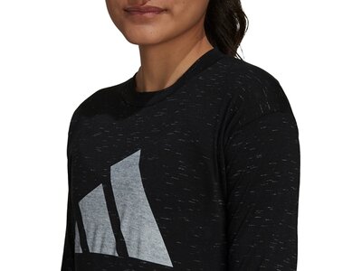 adidas Damen Sportswear Future Icons Winners 2.0 T-Shirt Schwarz