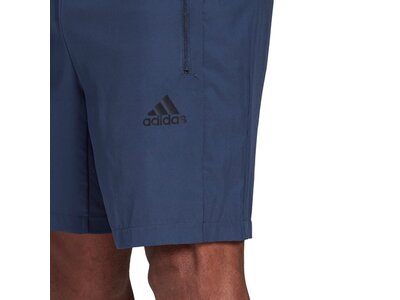 adidas Herren AEROREADY Designed 2 Move Woven Sport Shorts Blau