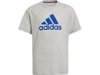 ADIDAS Kinder Shirt T-Shirt Badge of Sport Sum Silber