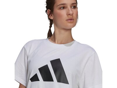 adidas Damen Sportswear Future Icons Logo Graphic T-Shirt Pink
