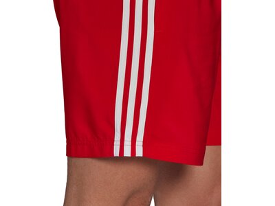 adidas Herren AEROREADY Essentials Chelsea 3-Streifen Shorts Rot