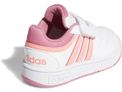 adidas Kinder Hoops Schuh Pink