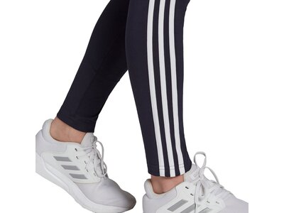 adidas Damen LOUNGEWEAR Essentials 3-Streifen Leggings Schwarz