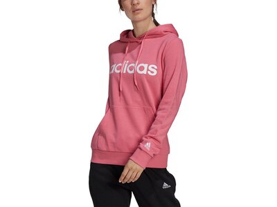 adidas Damen Essentials Logo Hoodie Pink