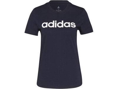 ADIDAS Damen Shirt LOUNGEWEAR Essentials Slim Logo Schwarz