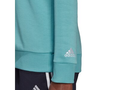 adidas Damen Essentials Logo Sweatshirt Blau