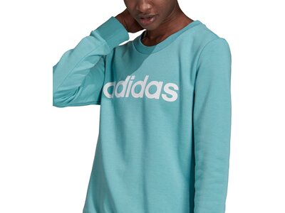 adidas Damen Essentials Logo Sweatshirt Blau