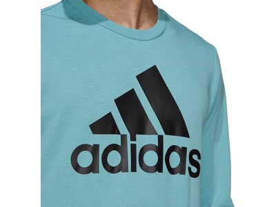 adidas Herren Essentials Big Logo Sweatshirt Blau