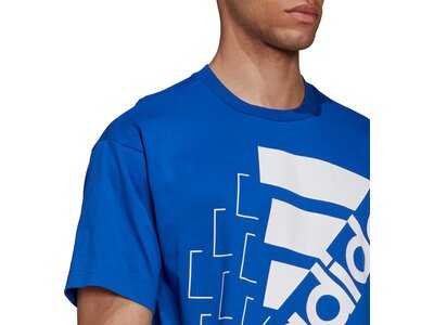 adidas Essentials Logo T-Shirt – Genderneutral Blau