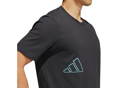 adidas Herren Connected Through Sport Graphic T-Shirt Schwarz