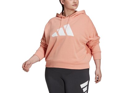 adidas Damen Sportswear Future Icons Hoodie – Große Größen Pink
