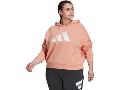 adidas Damen Sportswear Future Icons Hoodie – Große Größen Pink