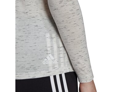 adidas Damen Sportswear Future Icons Winners 2.0 T-Shirt Silber