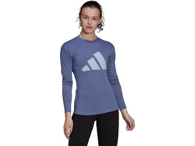 adidas Damen Sportswear Future Icons Winners 2.0 T-Shirt Blau