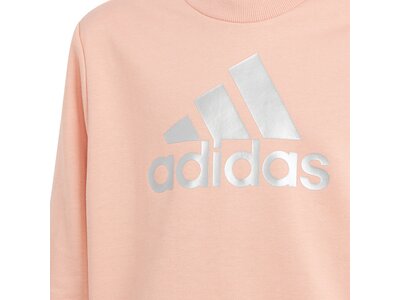 adidas Kinder Future Icons Logo Crew Sweatshirt Pink