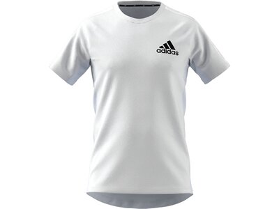 adidas Herren AEROREADY Designed to Move Sport Motion Logo T-Shirt Grau