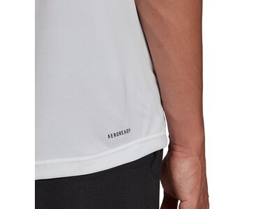adidas Herren AEROREADY Designed to Move Sport T-Shirt Grau