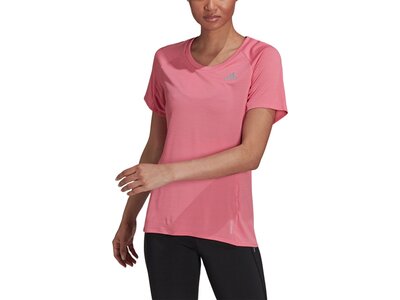 adidas Damen Runner T-Shirt Pink