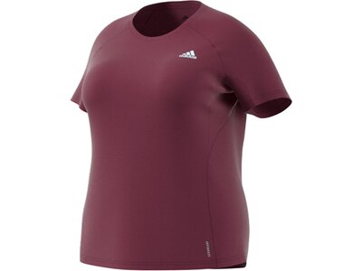 adidas Damen Runner T-Shirt – Große Größen Braun