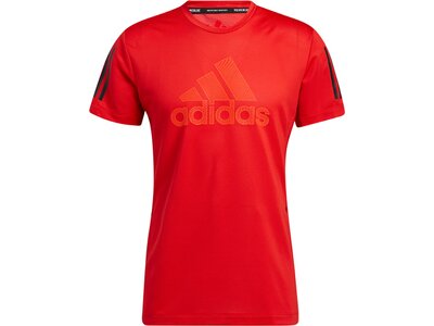 adidas Herren AEROREADY Warrior T-Shirt Rot