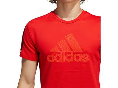 adidas Herren AEROREADY Warrior T-Shirt Rot