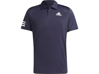 adidas Herren Tennis Club 3-Streifen Poloshirt Grau