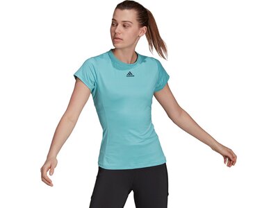 adidas Damen Tennis Freelift T-Shirt Blau