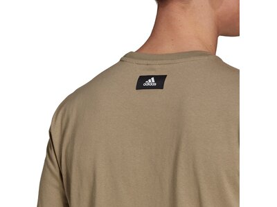 adidas Herren Sportswear Future Icons Logo Graphic T-Shirt Grau