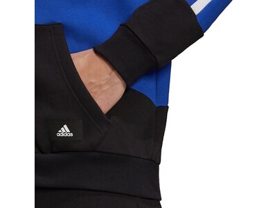adidas Herren Sportswear Colorblock Kapuzenjacke Blau