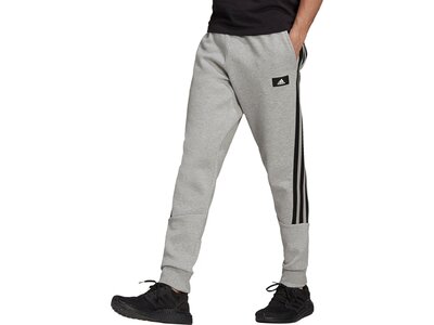adidas Herren Sportswear Future Icons 3-Streifen Hose Grau