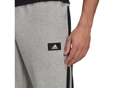 adidas Herren Sportswear Future Icons 3-Streifen Hose Grau