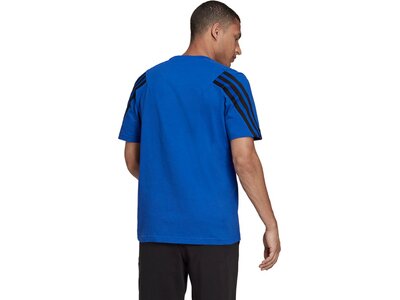 adidas Herren Sportswear Future Icons 3-Streifen T-Shirt Blau