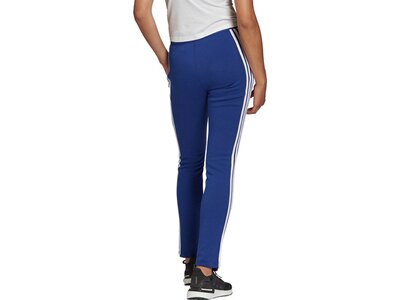 adidas Damen Sportswear Future Icons 3-Streifen Skinny Hose Blau