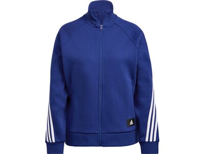 adidas Damen Sportswear Future Icons 3-Streifen Trainingsjacke Blau