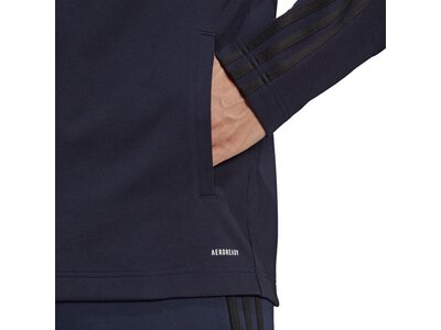 adidas Herren Sportswear Ribbed Insert Trainingsanzug Blau