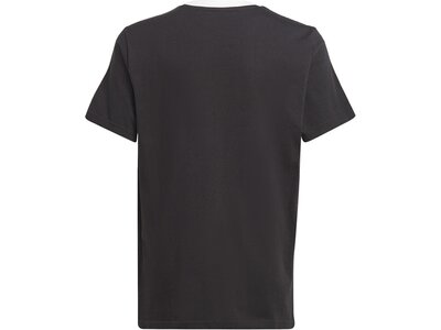 ADIDAS Kinder Shirt Essentials 3-Streifen Cotton Loose Fit Boyfriend Grau