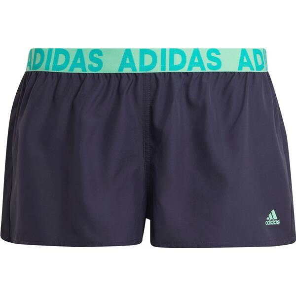 adidas Damen Beach Shorts › Blau  - Onlineshop Intersport