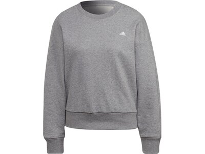 adidas Damen Sportswear Seasonals Stadium Sweatshirt Grau