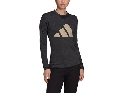adidas Damen Sportswear Future Icons Winners 2.0 T-Shirt Grau