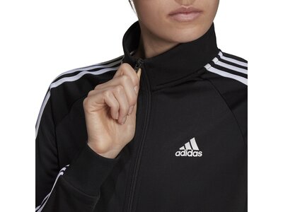 ADIDAS Damen Jacke Primegreen Essentials Warm-Up Slim 3-Streifen Schwarz