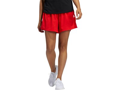 adidas Damen Training HEAT.RDY Lightweight Woven Shorts Rot